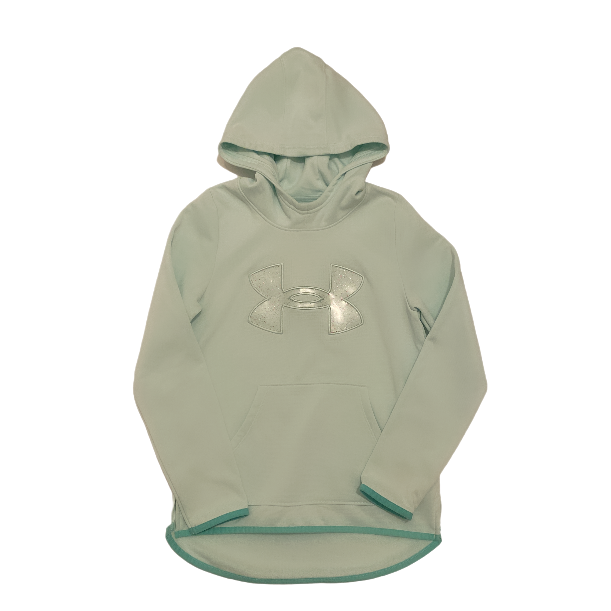 Mint green under armour hoodie sales