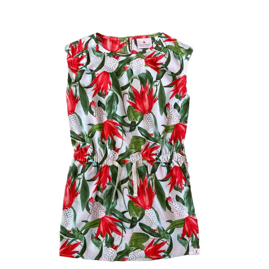 Scotch R'Belle Botanical Print Dress - Size 6