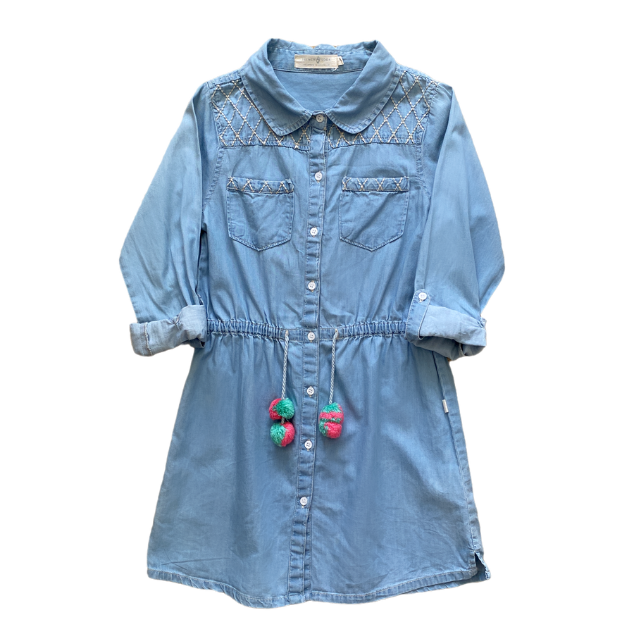 French Soda Dress Denim Size 10