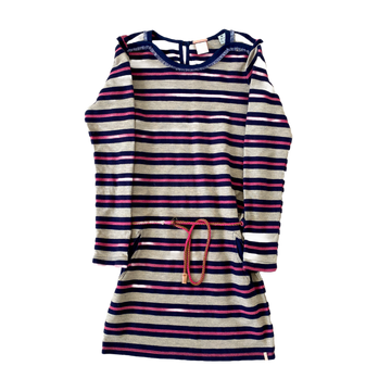 Scotch R'belle Long Sleeve Dress Multi stripe Size 10