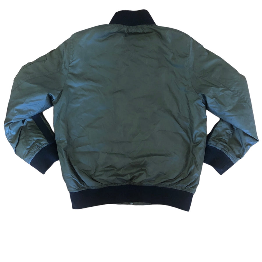 Zara Green bomber jacket - Size 7