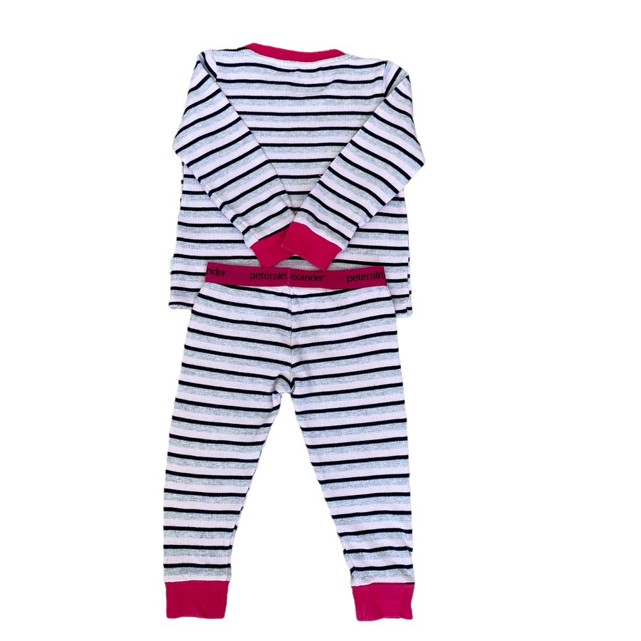 peter alexander winter striped pyjamas - Size 2