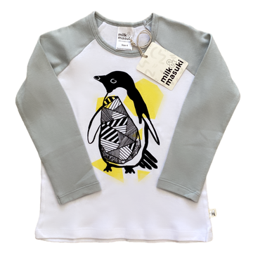 Milk & Masuki Penguin Top NWT Size 5