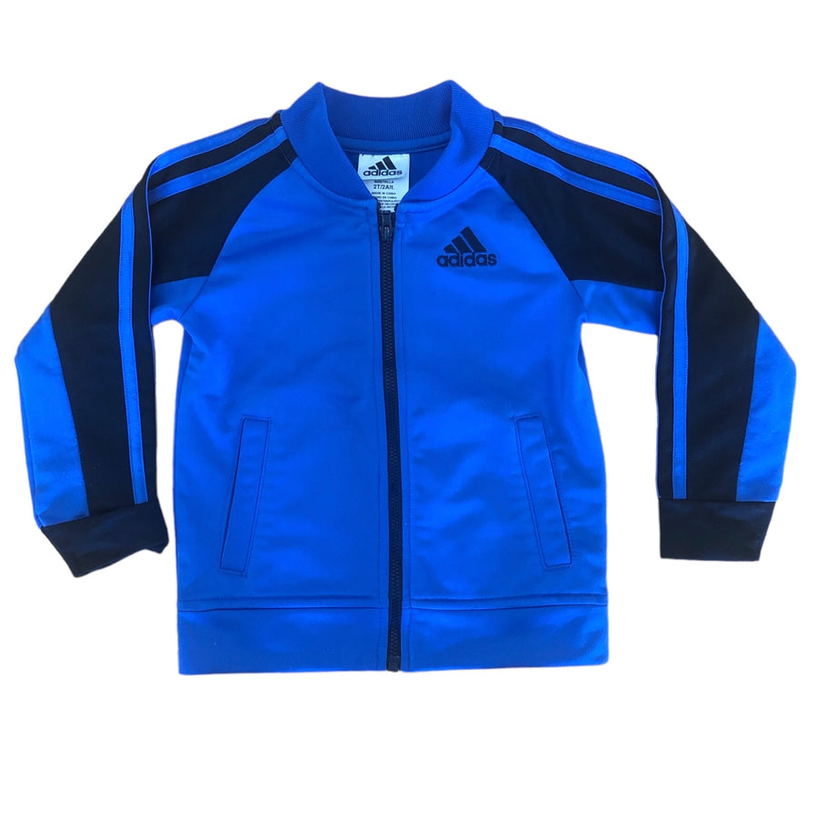 Adidas Blue zip jumper - Size 2