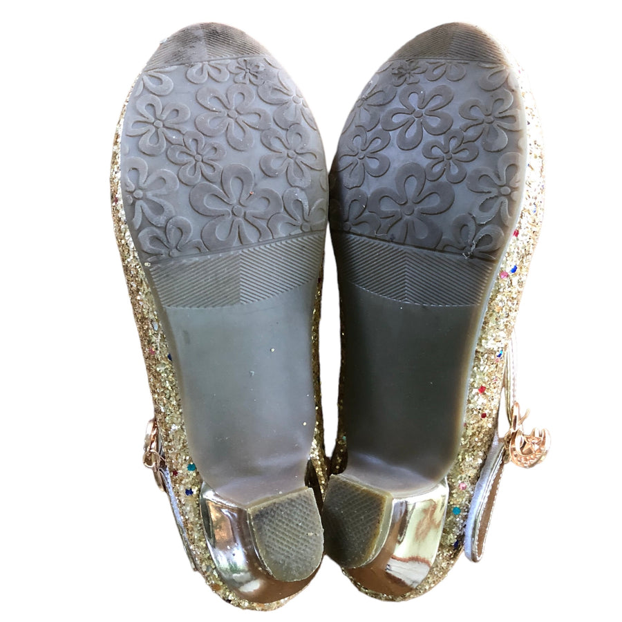 Jaidouwang Glitter Shoes - Size 36