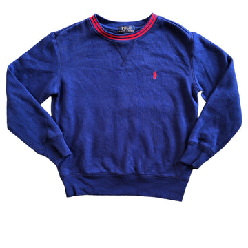 Ralph Lauren Navy jumper - size 8