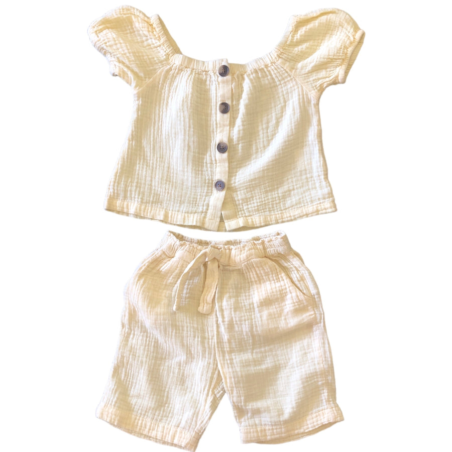 Seed Top & shorts matching - Size 18 - 24 months