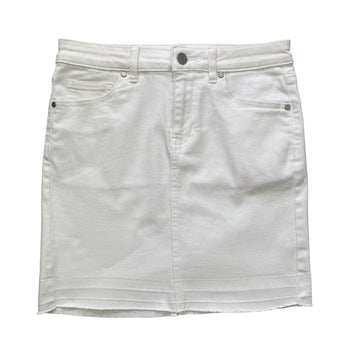 Seed Teen White denim skirt - Size 14