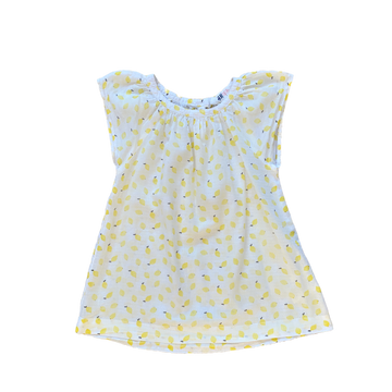 H&M Lemon Top - Size 8