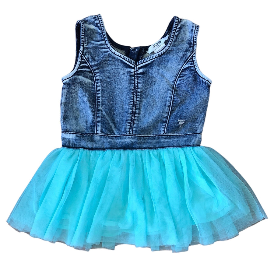 Guess Denim & tulle dress - Size 3