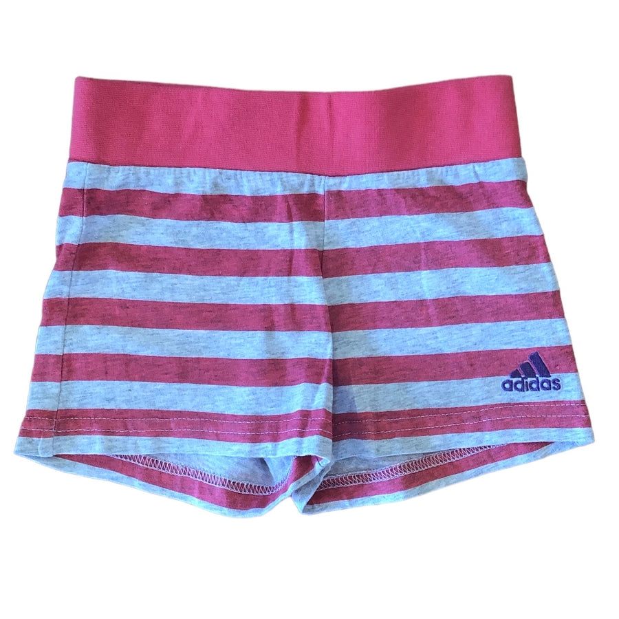 Adidas striped shorts - Size 2