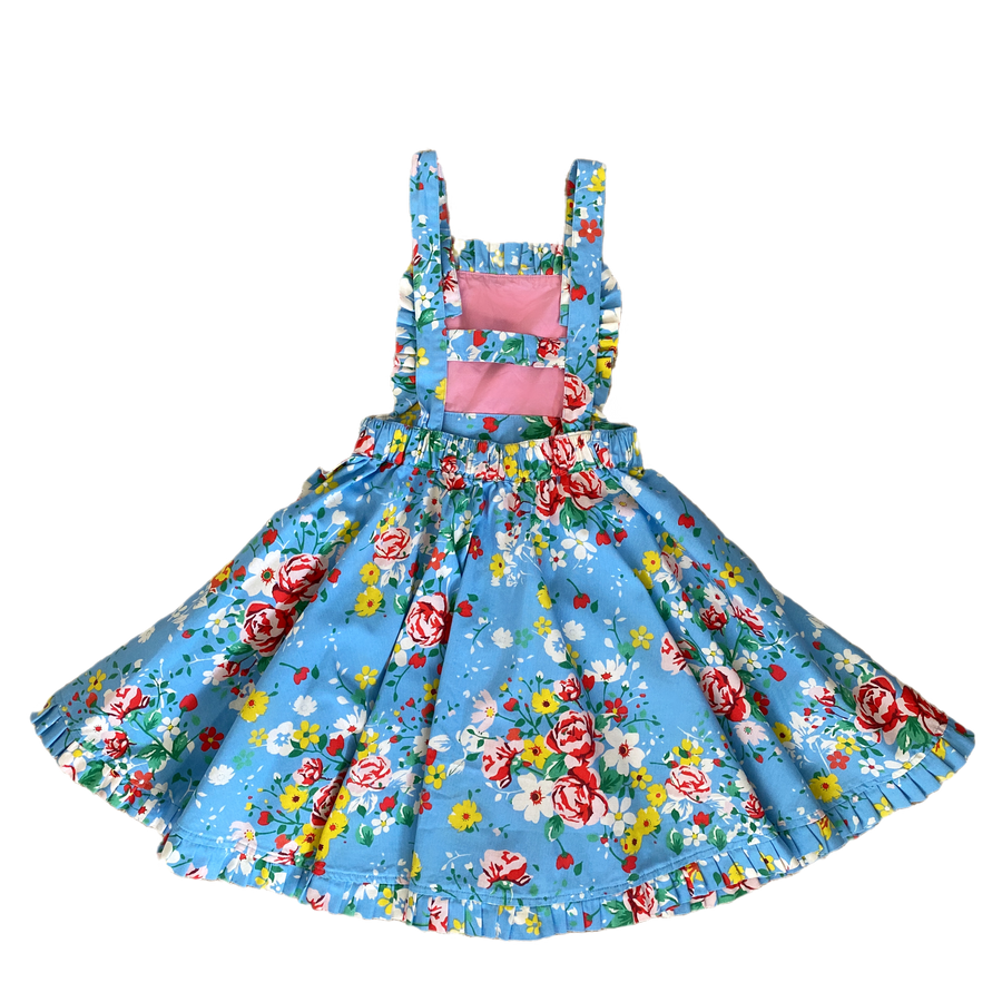 Rock Your Kid Pinafore Dress -Size 7