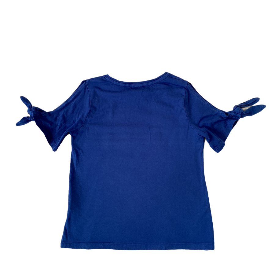 Zara Blue sequin tee - Size 8