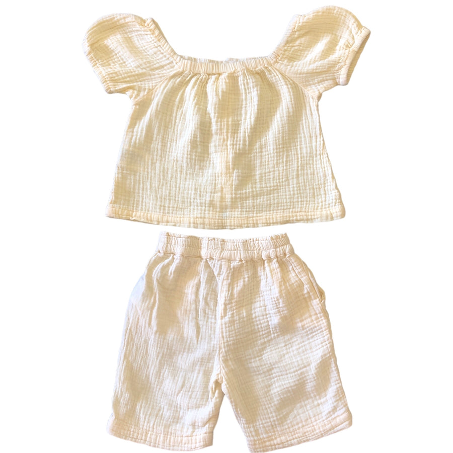 Seed Top & shorts matching - Size 18 - 24 months