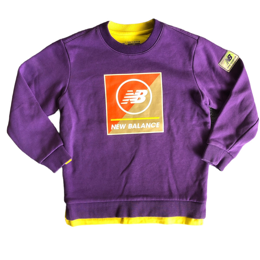 New Balance Purple jumper - Size 7-8