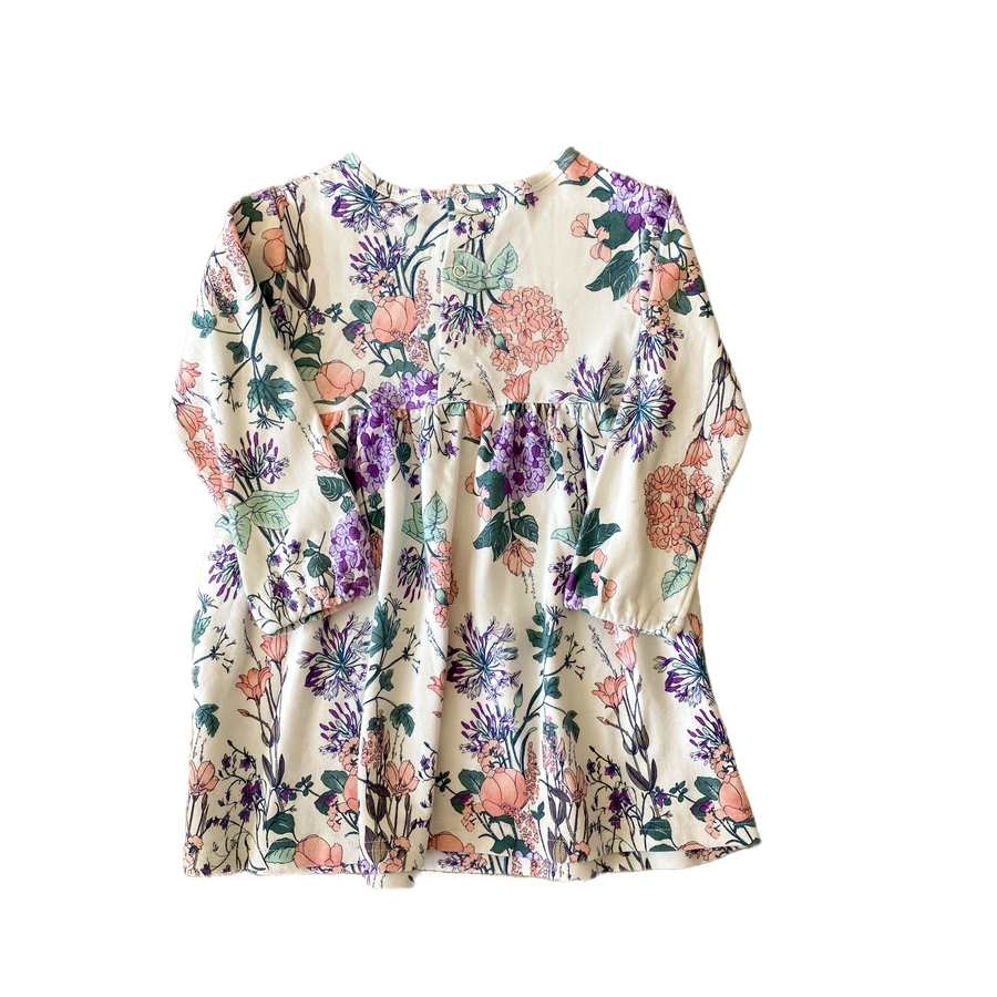 ollies place white flower dress - Size 2