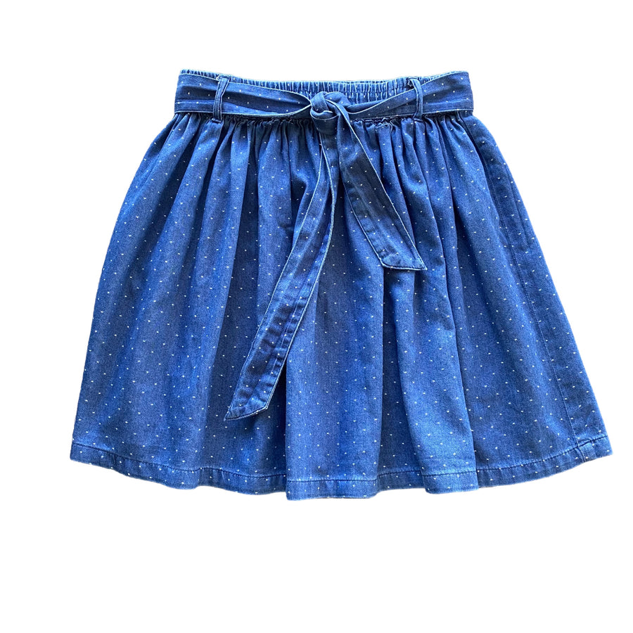 Country Road Skirt blue with White Spots - Size 12