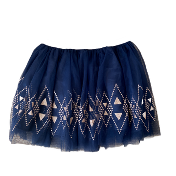 Cotton On Skirt Blue Tulle - Size 8