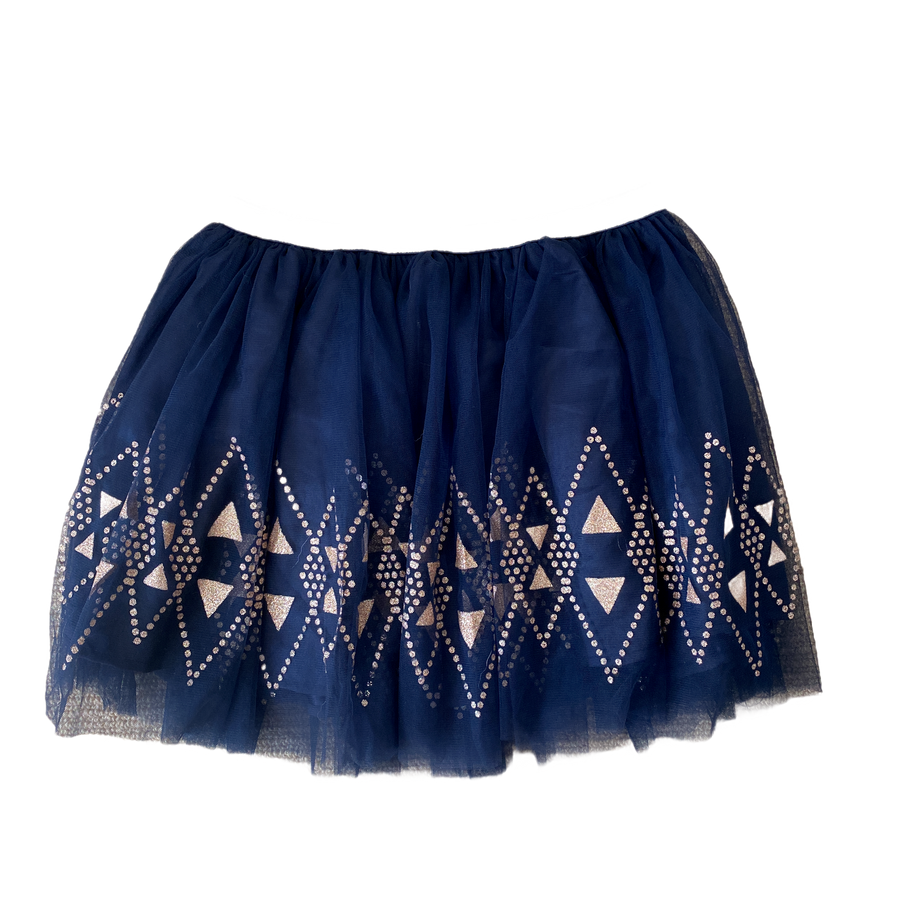 Cotton On Skirt Blue Tulle - Size 8