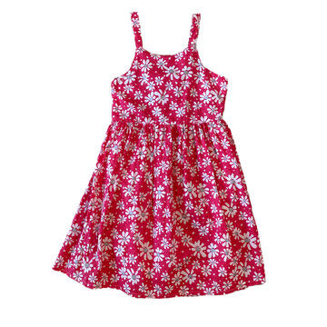 Milkshake Dress Red Floral Size 8