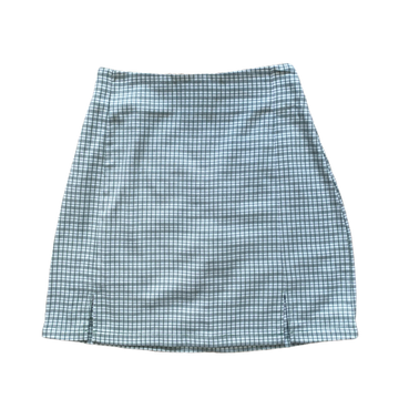 Brandy Melville Mini Skirt Green Check Size 12