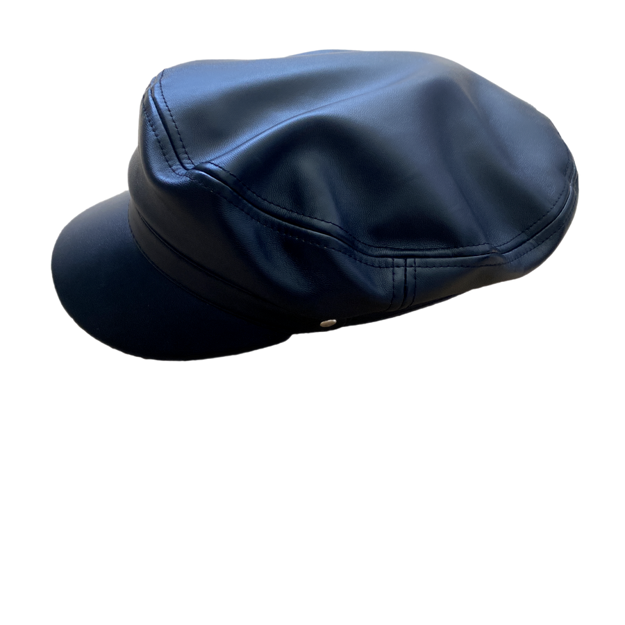 Sportsgirl Black Peak Cap PVC Size OSFA – Kids Closet