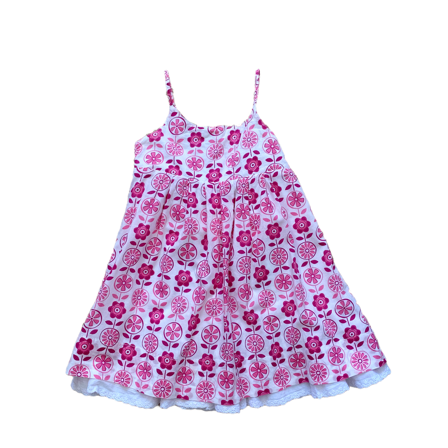 Espirit Sleeveless Dress Pink Floral Size 2