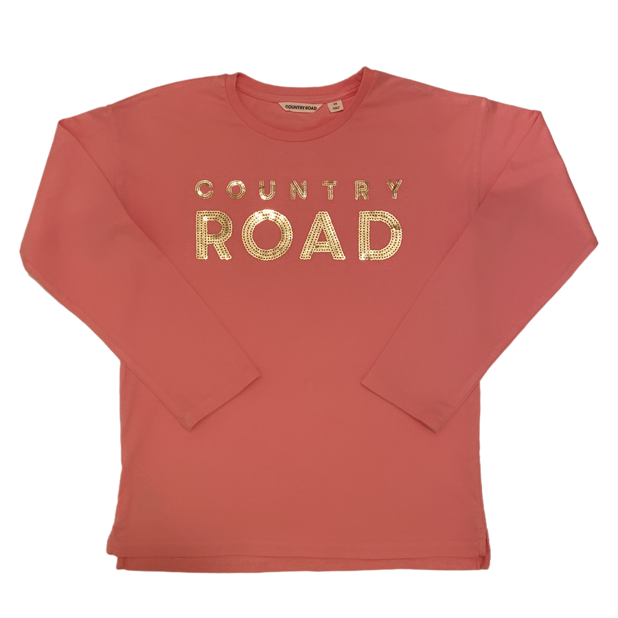 Country Road Pink Tee -  Size 10