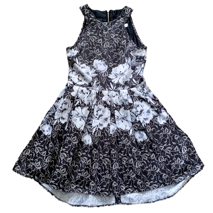 Origami Sleeveless Flower Dress  - Size 10