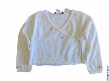 Papoose Embroidered cardigan NWT - Size 2