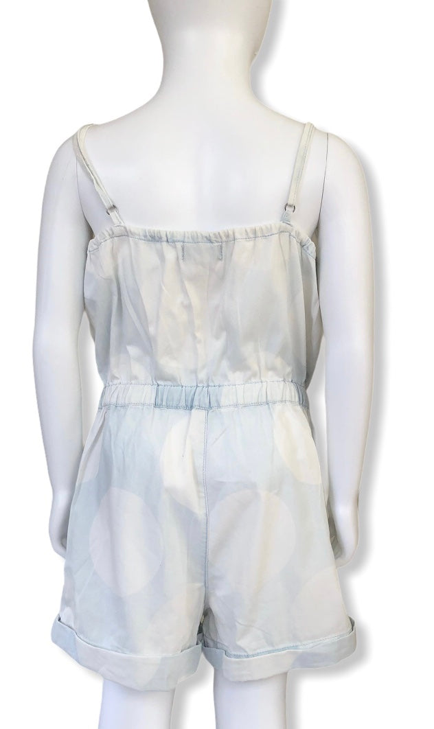 Witchery light blue with large white spots Jumpsuit - Size 10