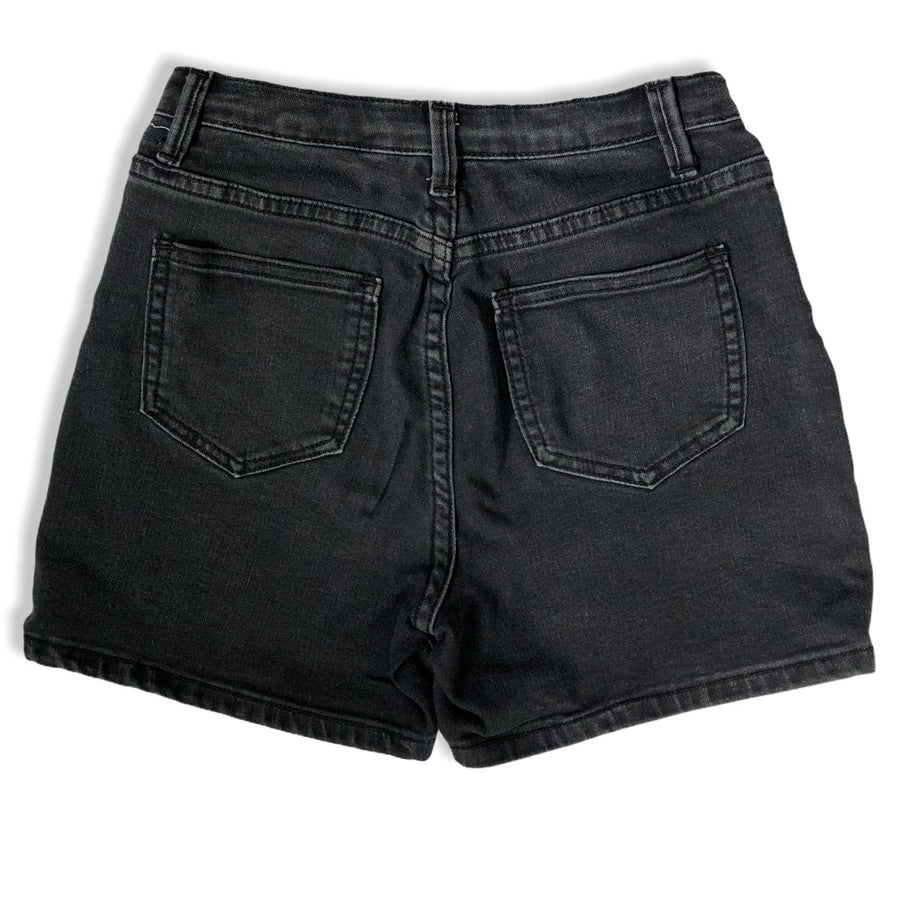 Tilii Black denim shorts