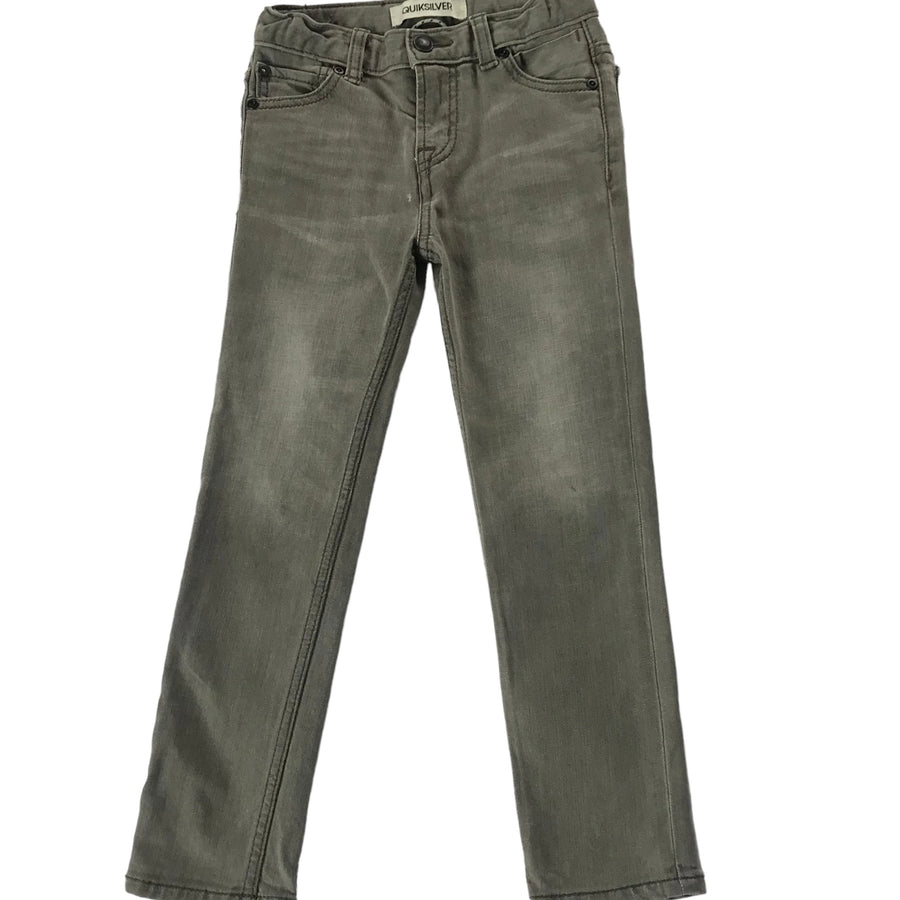 Quicksilver Grey Denim Jeans - Adjutable Waist - Size 6