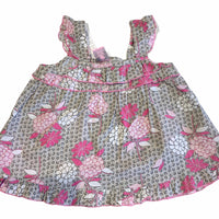 Pumpkin Patch Floral top NWT - Size 4