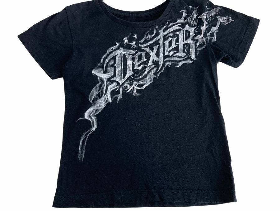 Dexter Black T-Shirt - Size 6