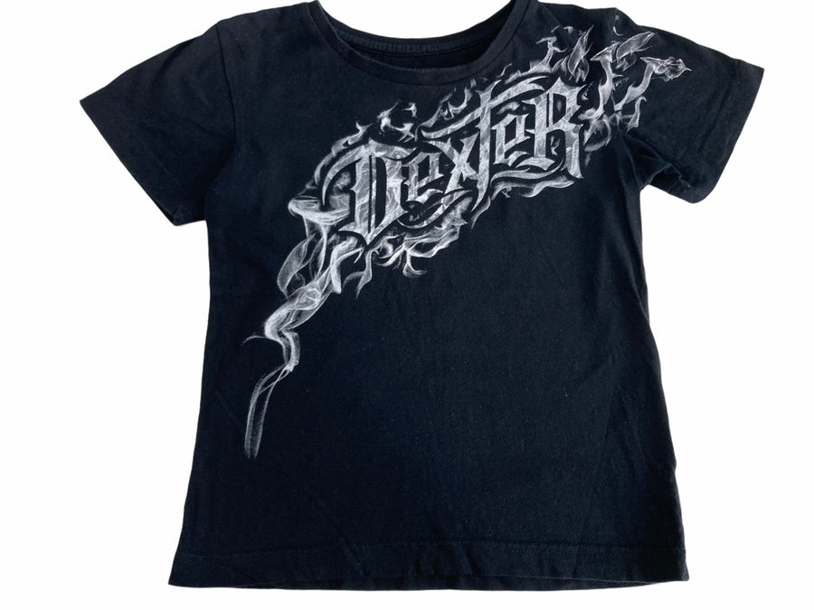 Dexter Black T-Shirt - Size 6