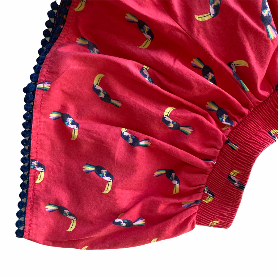 Girls Shorts Unbranded Toucan Print - Size 3