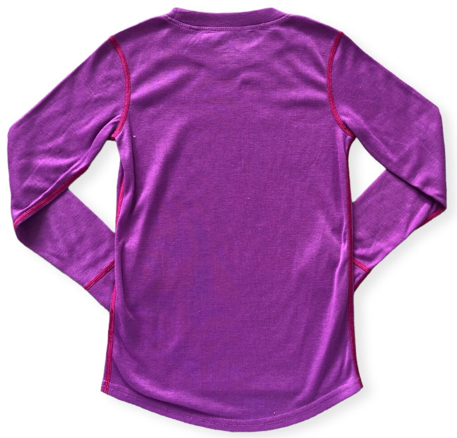 Macpac long sleeve thermal pink - Size 8