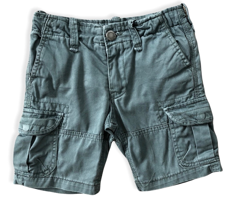 Cotton On Khaki cargo shorts - Size 4
