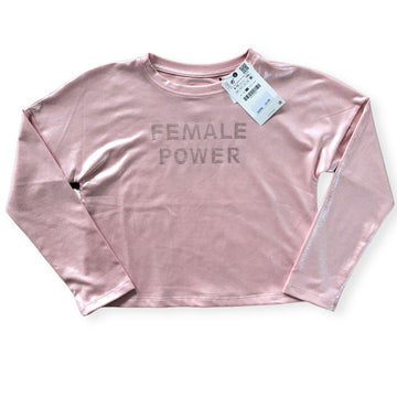 Zara #Female Power top NWT - Size 9-10