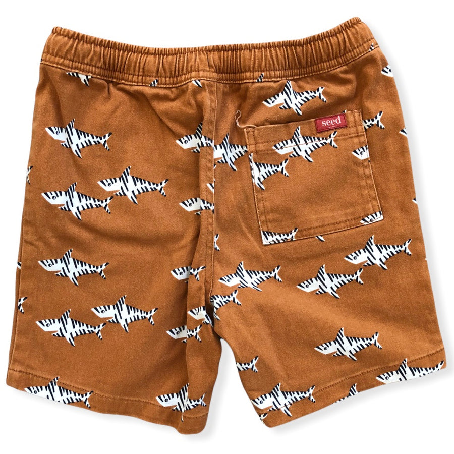 Seed Shark shorts (brown) - Size 7