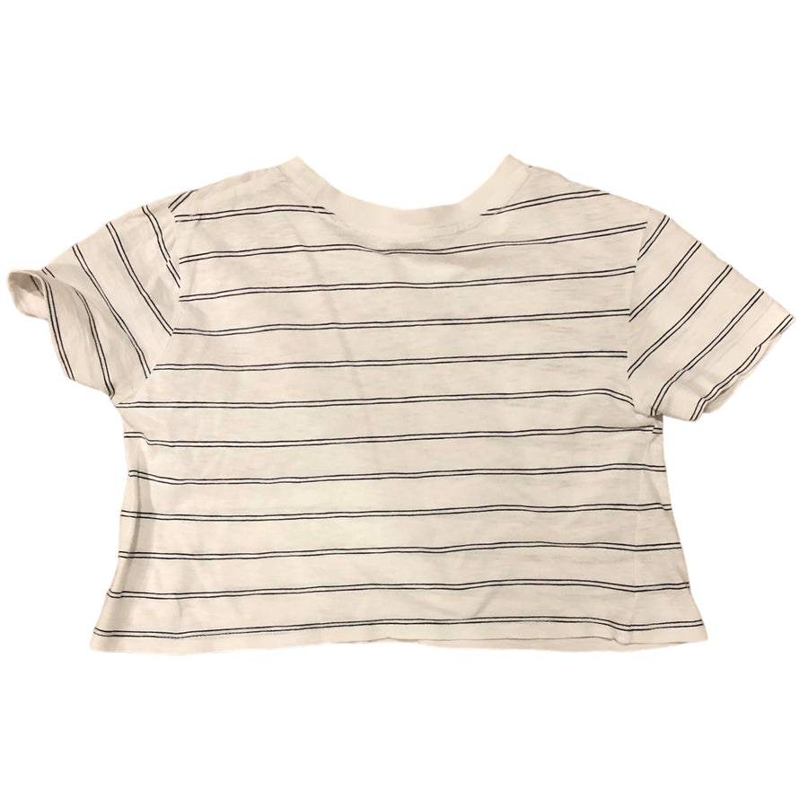 Seed Teen Striped crop Tee - Size 10