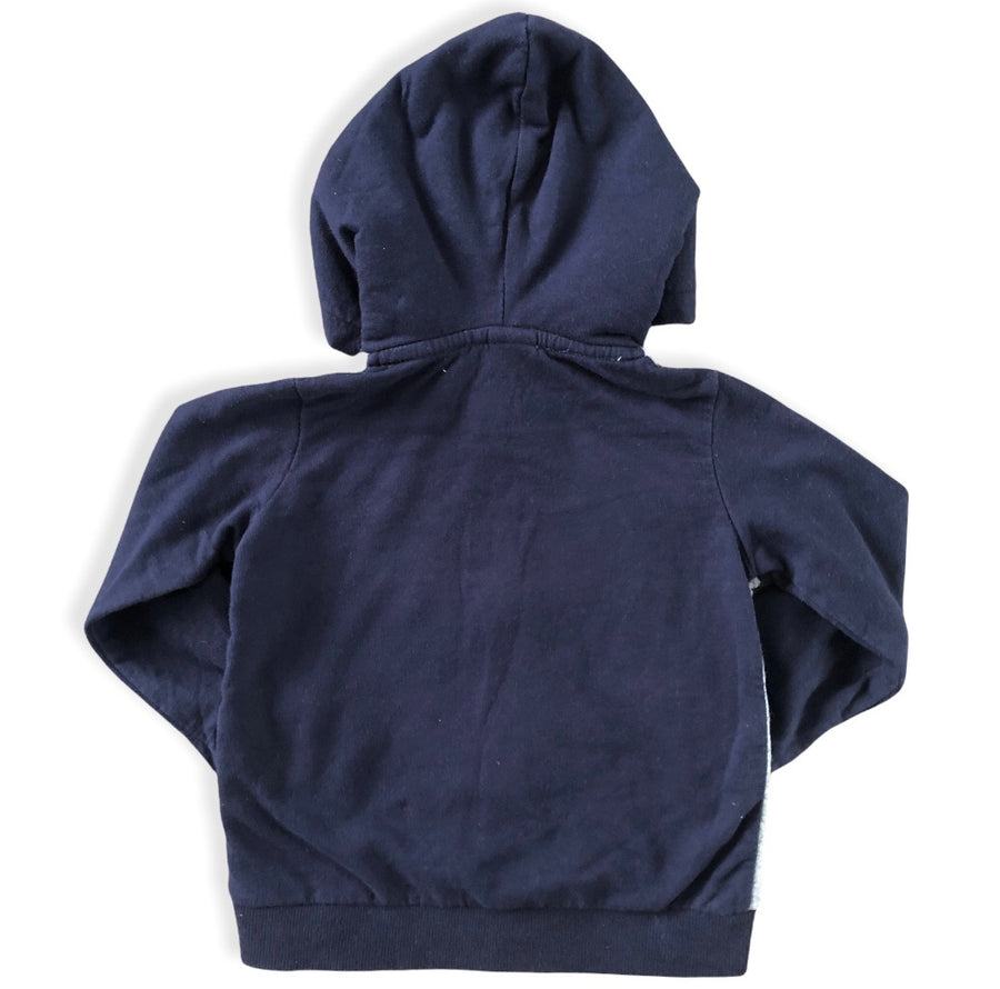 Seed Grey & Blue hoodie - Size 2