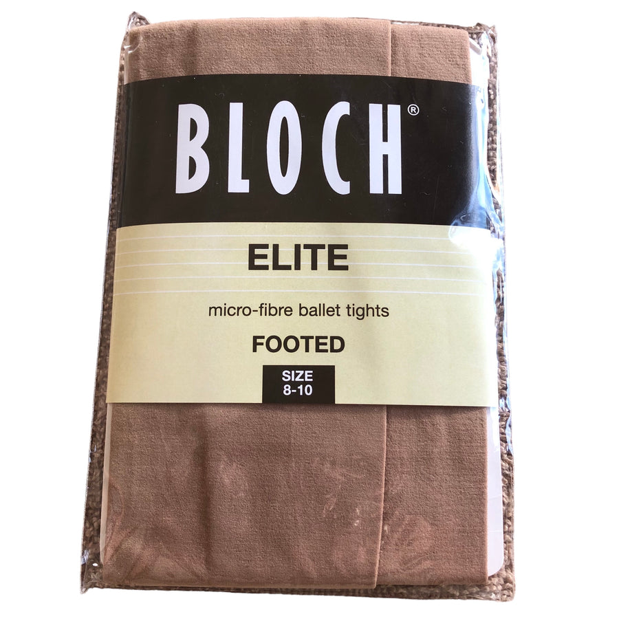 Bloch Tan Footed Tights - Size 8-10