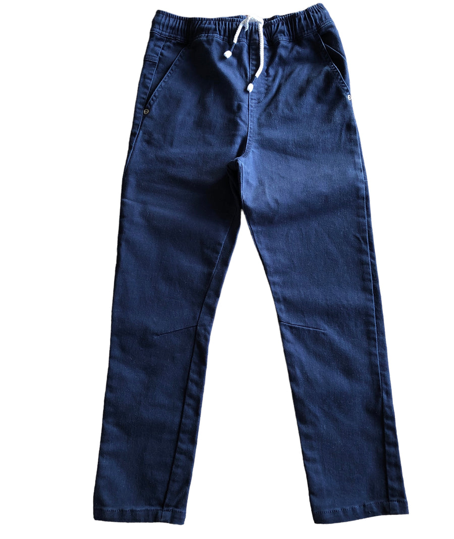 Seed Navy Chinos - Size 8