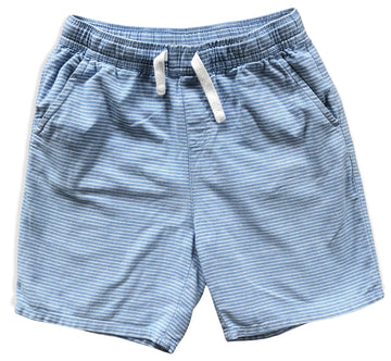 Seed Blue striped shorts - Size 8