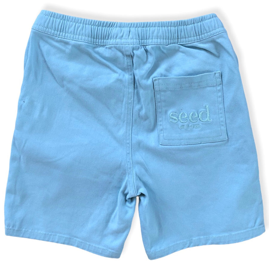 Seed Light  blue/green shorts - Size 7