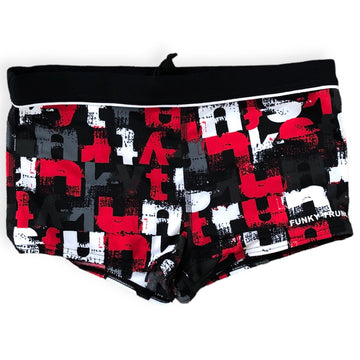 Funky Trunks Red & Black Shorts - Size 14