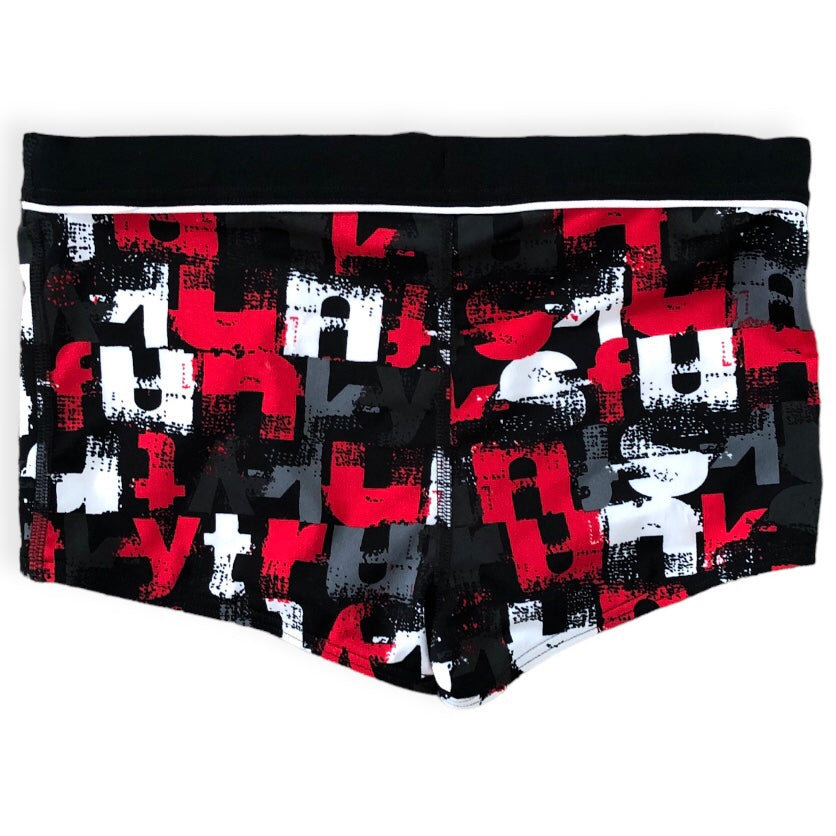 Funky Trunks Red & Black Shorts - Size 14