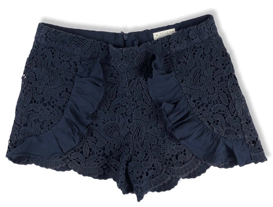 Witchery Lace Shorts - Size 8